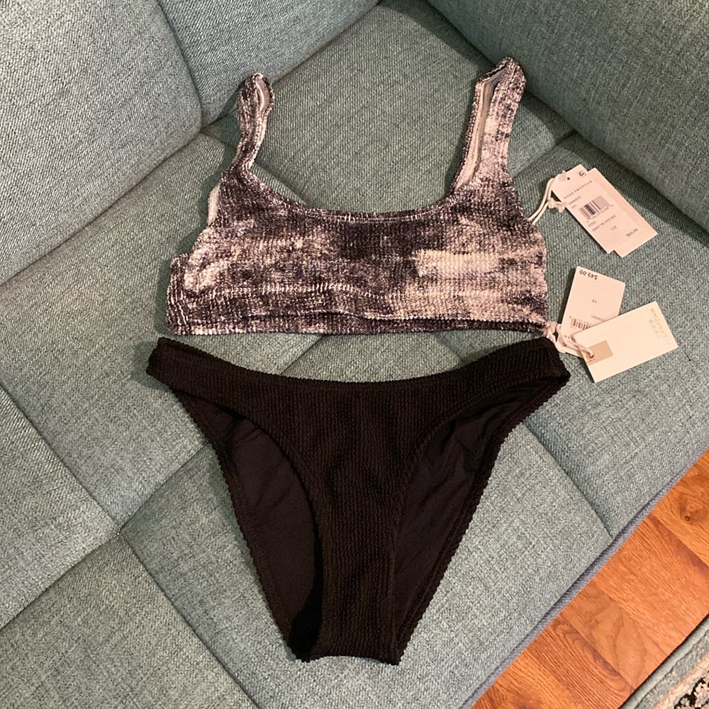 NWT Good American Bikini Top and Bottom